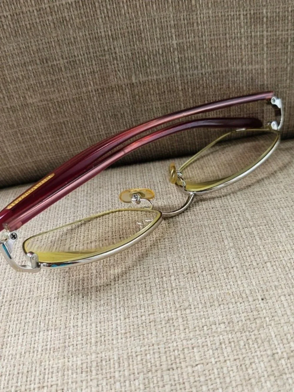 Vintage Kieselstein Cord Eyeglasses Frame Titanium Savanah Eyewear Glasses Japan